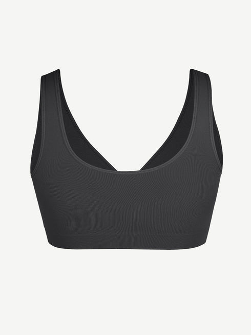 Well-in Vogue Seamless Shaping Bust Support Wider Back Bra